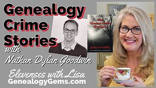 DNA Genealogy Crime Stories with Author Nathan Dylan Goodwin