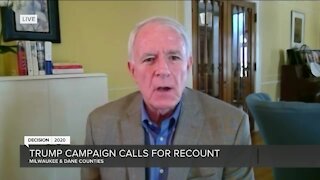 Mayor Tom Barrett responds to President Trump requesting recount