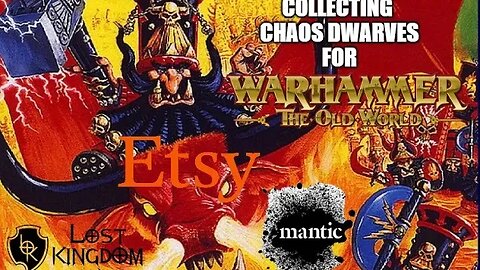 COLLECTING NOT CHAOS DWARVES FOR WARHAMMER THE OLD WORLD