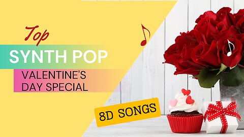 SYNTH POP SONGS | LOVE SONGS | VALENTINE'S SPECIAL | 8D SONGS