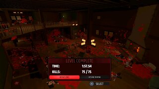 Paint the Town Red Speedrun Saloon 1:57.54 PS5