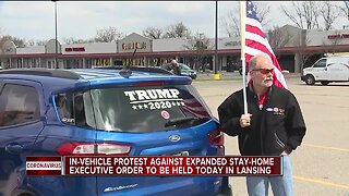 In-vehicle protest against expanded stay-at-home order to be held today in Lansing