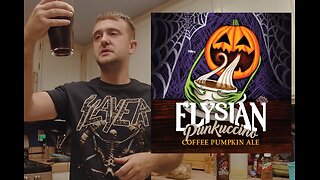 🍺🎃 Reviewing Elysian Punkuccino Coffee Pumpkin Ale #elysian #pumpkin #beer 🍻☕