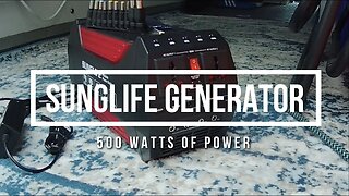 GIVEAWAY WINNER - Sunglife 500 Watt Portable Generator & Lake Swimming With Lefty! | Ambulance Life