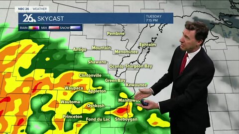 Michael Fish's NBC 26 weather forecast