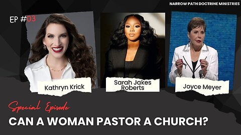 Can a Woman Pastor a Church? | John MacArthur - Voddie Baucham - Paul Washer