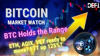 Crypto News : FTT Skyrockets 125%? FTX Finds More Assets? BTC, AGIX, ETH - Bullish Momentum Ahead?