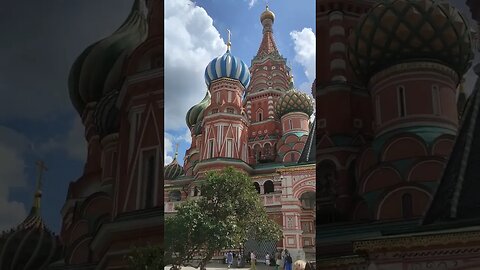 Moscow Russia St Basil's Cathedral Red Square #russia #moscow #redsquare #russian