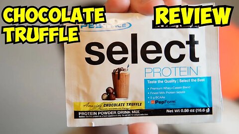 PEScience SELECT Protein CHOCOLATE TRUFFLE Review