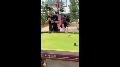 Funny billiards video