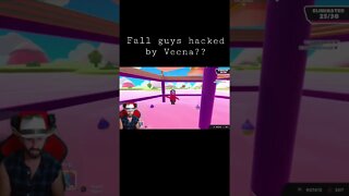 Fall guys hacked!? #fallguys #fallguysultimateknockout #fallguyslive #strangerthings #vecna #shorts