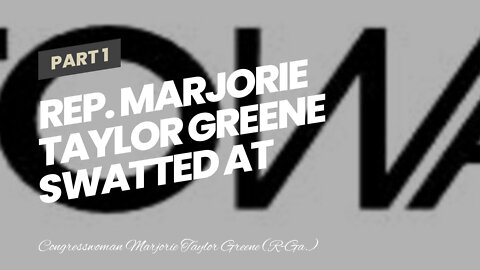 Rep. Marjorie Taylor Greene SWATTED at Home After Fake Shooting Call By Pro-Trans Extremist