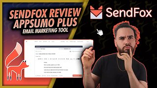 SendFox 📧 Email Marketing Campaign Automation Tool AppSumo LTD For Free With Plus Josh Pocock