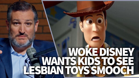 Woke Disney wants kids to see lesbian toys smooch