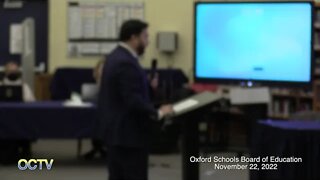 Oxford Schools Board of Education: 11-22-22