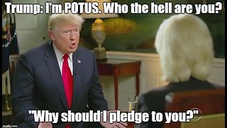 Trump to Lesley Stahl: I don’t have to pledge to you