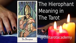 The Hierophant Meaning