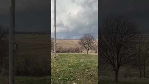 Large tornado on the ground near Keota Iowa2
