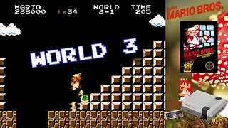 Super Mario Bros. (Nintendo Entertainment System) World 3