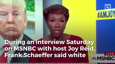 Msnbc Guest Makes Vile Remarks About White Evangelical America