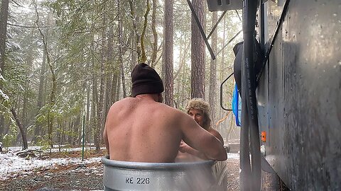 Portable Hot Tub 💦 For RV or Home!