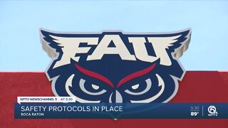 Florida Atlantic University begins fall semester with limited number of students on campus