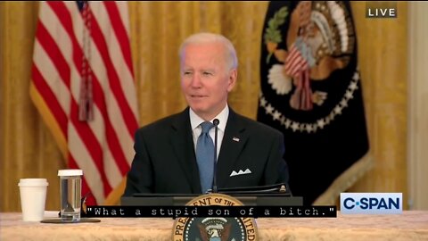 Biden Calls Fox News Doocy A Stupid Son Of A Bitch