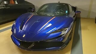 Nicest Ferrari SF90 Tailor Made on the world? Stunning Blue Gold Bromze Tailor Made SF90 [4k 60p]