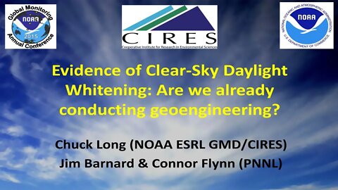 Geoengineering Brighter Skies: Evidence Links Airlines