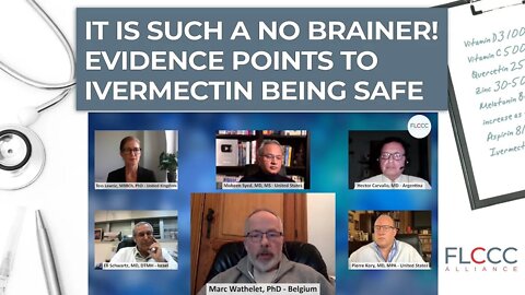 Dr Mark Wathelet, Belgium: "It is such no brainer. Ivermectin is safe. Why wait?"