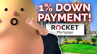 Rocket Mortgage is doing 1% down loans specifically for poor - trying to recreate 2008 over here.