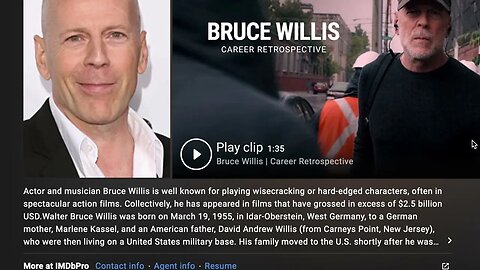 Did Bruce Willis sell his IMAGE to Hollywood? 11 Movies in 2022 with APHASIA! HMMMM?? wats goin on?