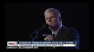 Evangelist Franklin Graham holds rally in Southwest Florida