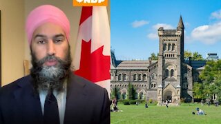 Jagmeet Singh Wants Canada To Have A ‘Future Where Tuition Is Free’ For Everyone