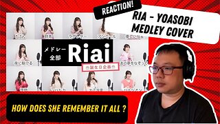 Ordinary Guy Reacts to Riaiが歌う - YOASOBI