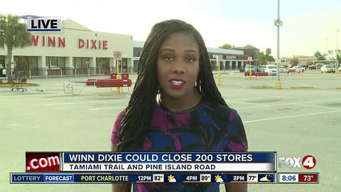 Winn-Dixie is considering bankruptcy and could close 200 stores