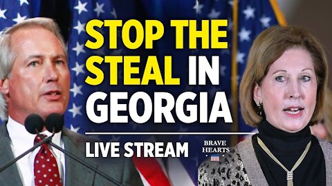 LIVE_ Sidney Powell, Lin Wood, Michael Flynn at 'Stop the Steal' in Georgia | BraveHearts