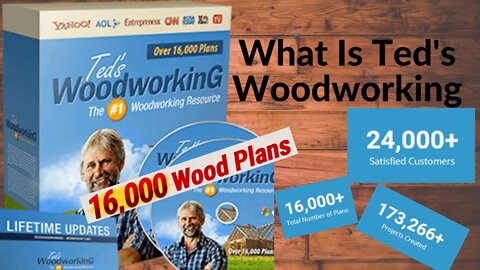 #Review What Is Ted’s Woodworking? 16,000 Wood Plans