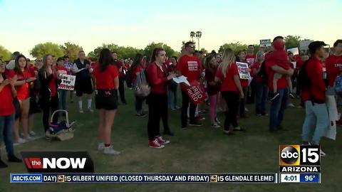 No deal in sight ahead of teacher walkout in Arizona