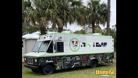 27' Chevrolet P32 Diesel Step Van Food Truck | Used Kitchen on Wheels for Sale in Florida
