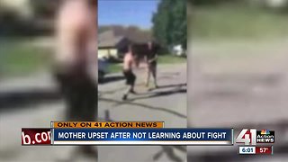 BS mom says school never notified her of fight