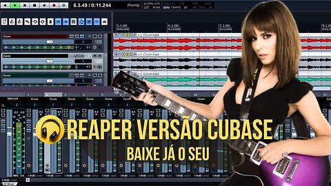 Baixe já o seu Reaper Versão Cubase