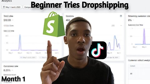 Beginner tries dropshipping for the first time