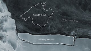 Iceberg Larger Than State Of Rhode Island Splits From Antarctica