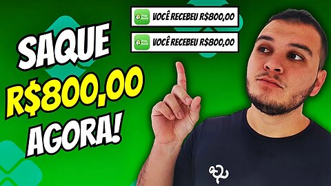 [SAQUE R$800,00 VIA PAGBANK] NOVO APP de JOGO que GANHA DINHEIRO de VERDADE e já PODE SACAR