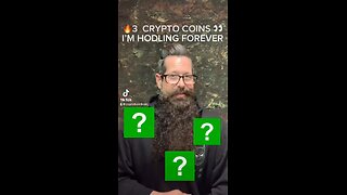 3 CRYPTO Coins: I’m HODLING Forever | #crypto #shorts #aitech