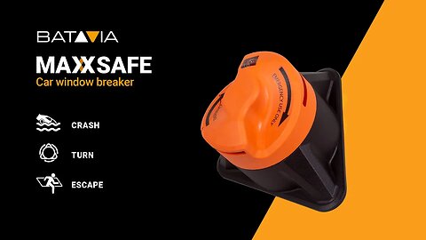 THE NEW MAXXSAFE®️ CAR WINDOW BREAKER