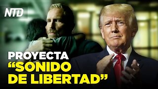 Trump proyecta “Sonido de Libertad” en club de golf