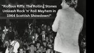 See What Happened When The Rolling Stones Played Scotland in '64! #shorts #rollingstones