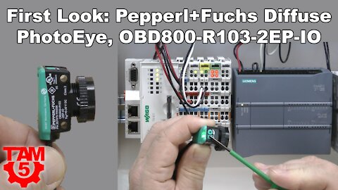 First Look: Pepperl+Fuchs OBD-800 Diffuse Photo Eye